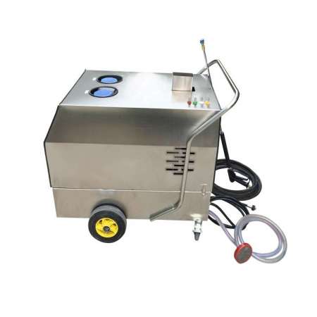 New diesel vapor steam car wash machine with two guns